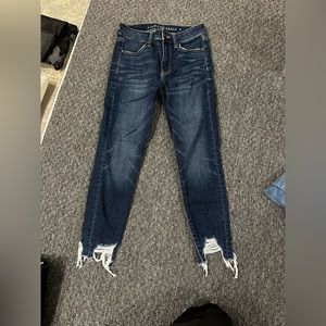 American Eagle High Rise Jegging Crop